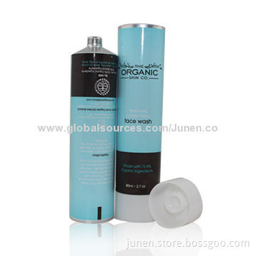 Hand cream tube, aluminum material, beautiful printing